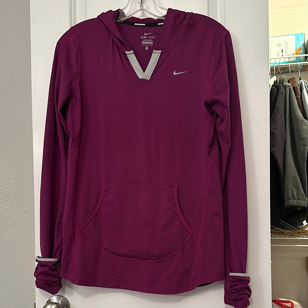 Nike Dri-FIT Purple Hoodie
